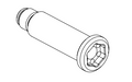 Pivot Pin (Foot peg Mount) - RTR Alpha