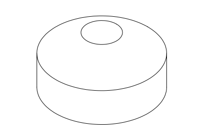 Spindle Spacer (Lower) - E-Drift Kart