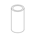 Bearing Spacer Spindle - E-Drift Kart