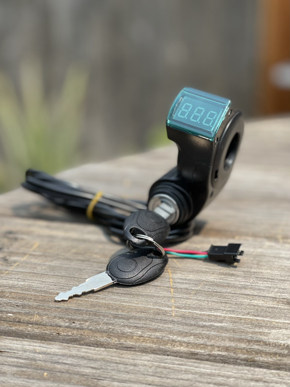 Key Switch with Volt Meter