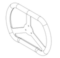 Steering Wheel - E-Drift Kart