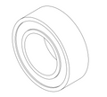 Bearing Front Wheel - E-Drift Kart