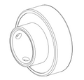 Bearing Rear Axle - E-Drift Kart