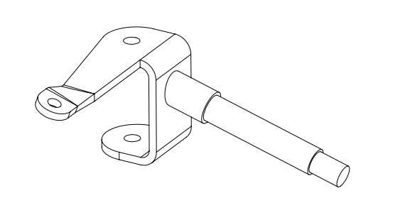 Spindle (Right) - E-Drift Kart