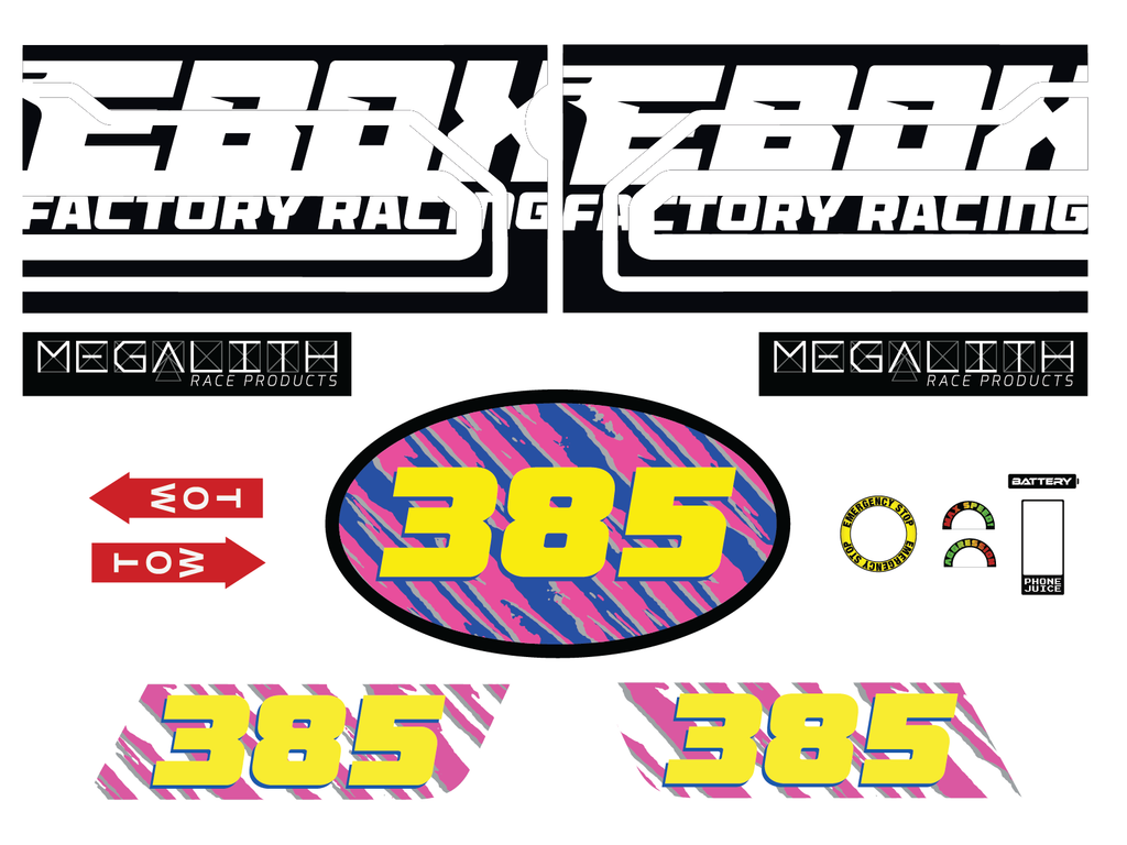 Yellow Graphics Kit
