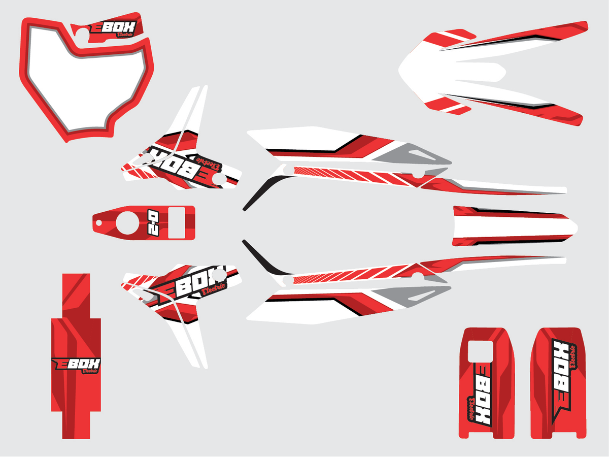 Red Graphics Kit