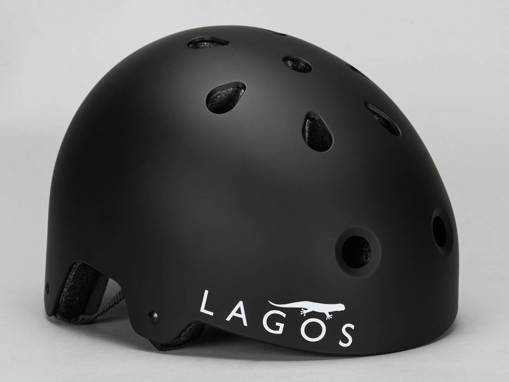 Lagos Helmet - Black-Extra small