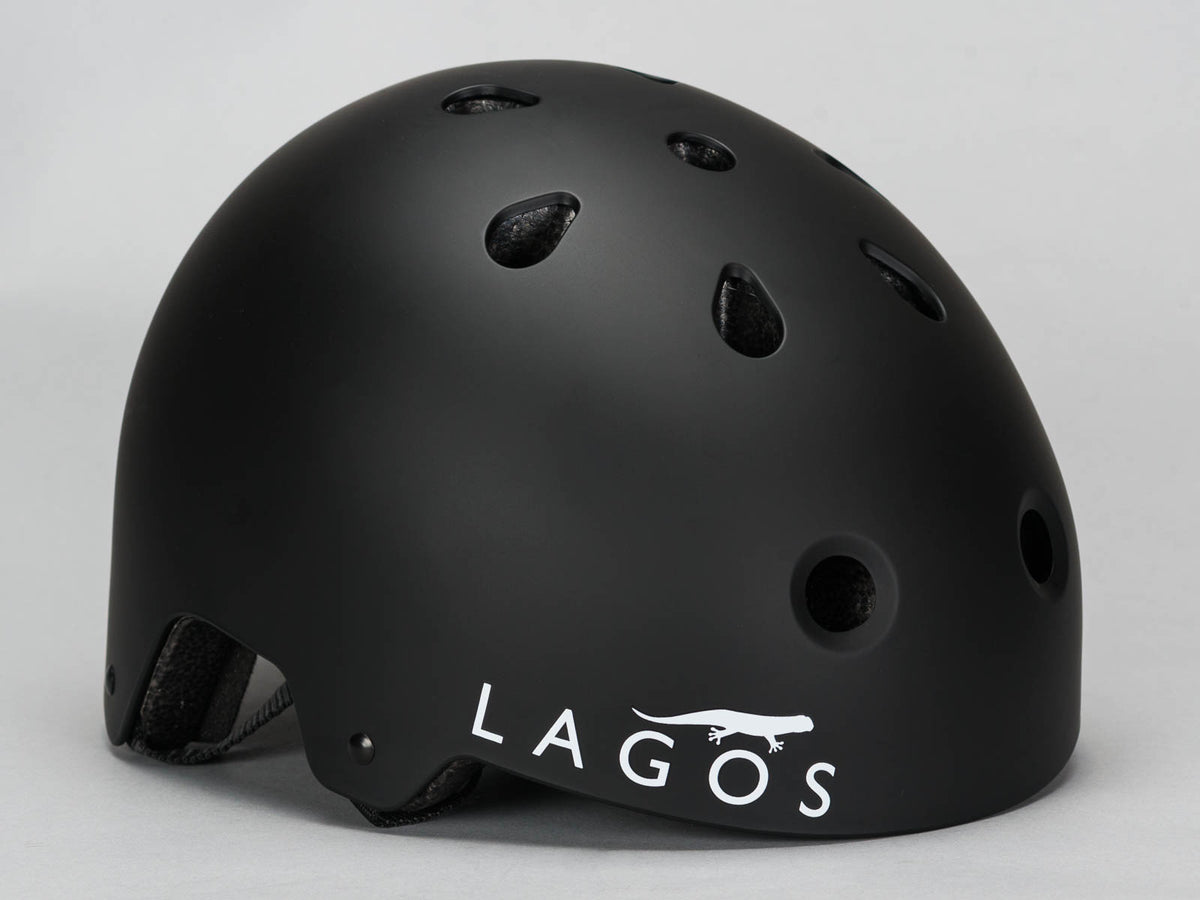 Lagos Helmet - Black-Extra small