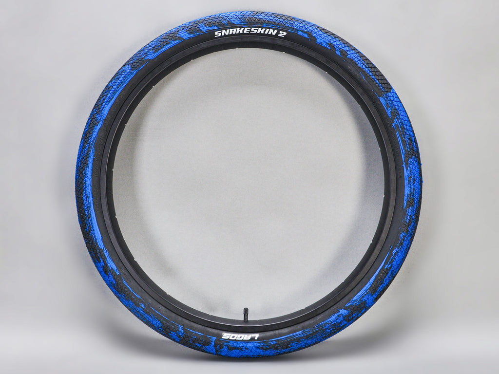 Snakeskin 2 - 29" (PAIR) - Blue/Black Marble