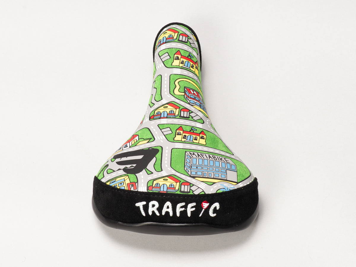 Traffic Wheelie Seat Green/Black