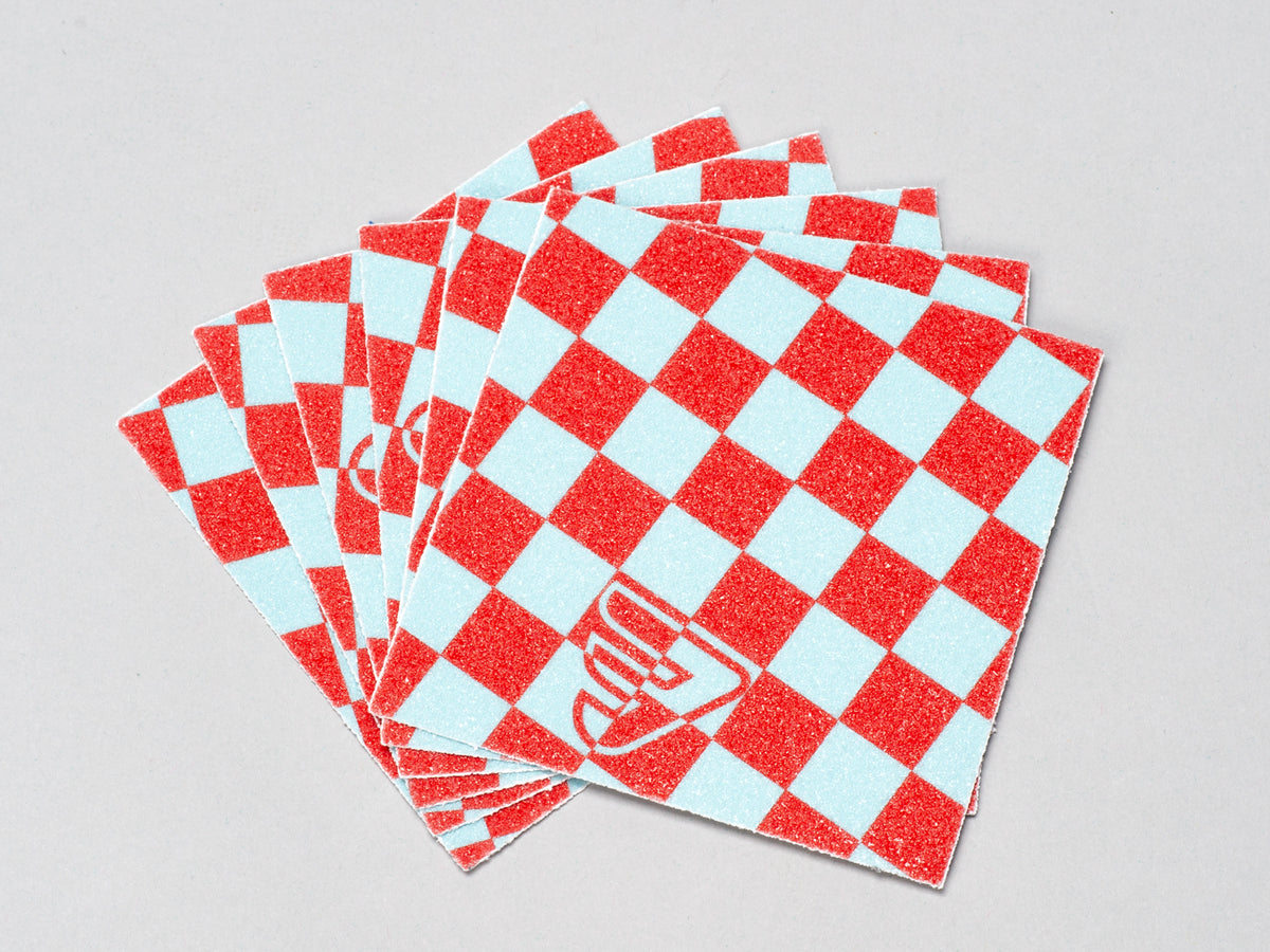 Red/Blue Checkered Peg Griptape