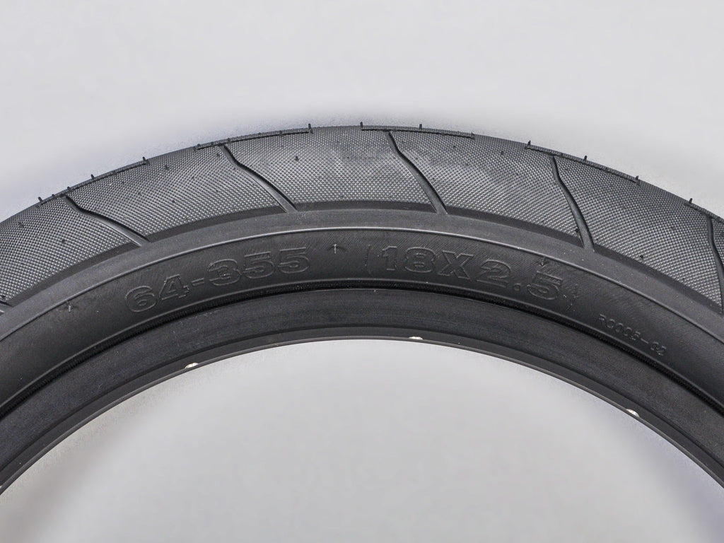 RSR 18 inch BMX tires Black - PAIR