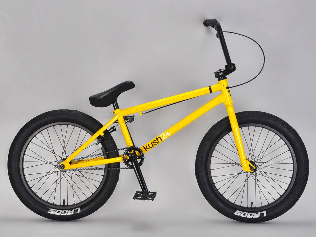 Kush 2+ Yellow BMX bike