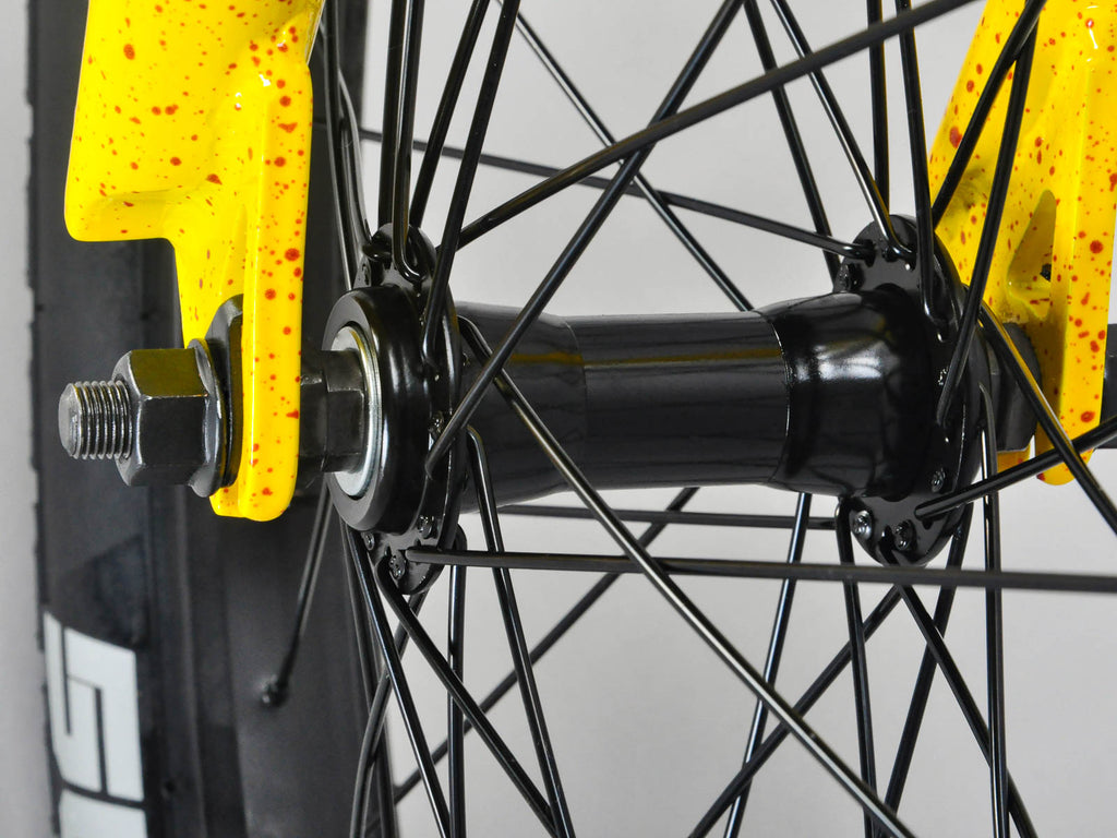 Kush 2+ Yellow BMX bike