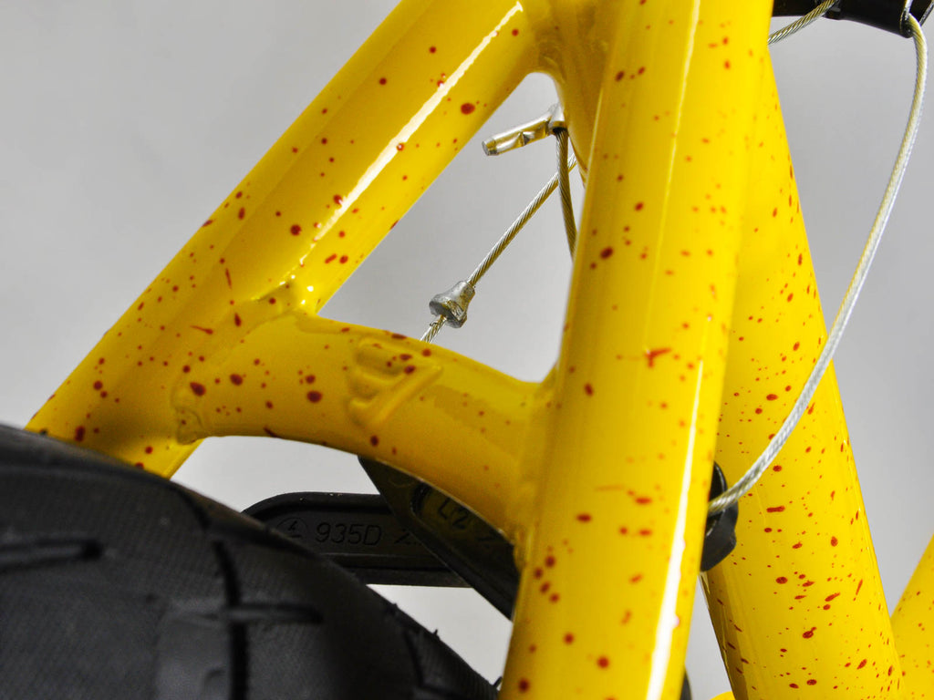 Kush 2+ Yellow BMX bike