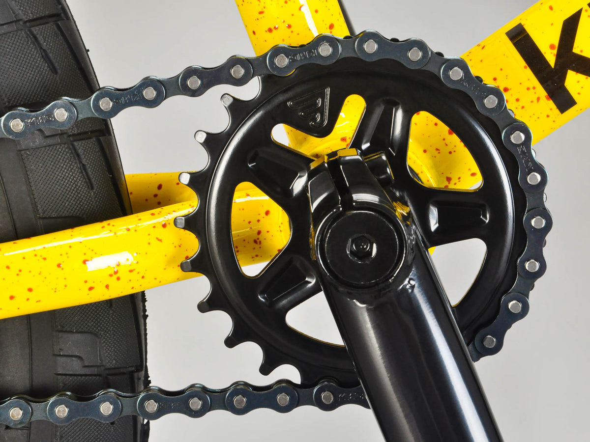 Kush 2+ Yellow BMX bike