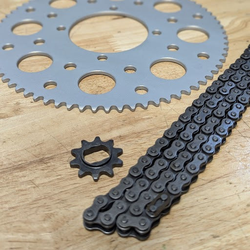 E&C ETM™ V2 #35 HD Ultralight Sprocket & Chain Kit